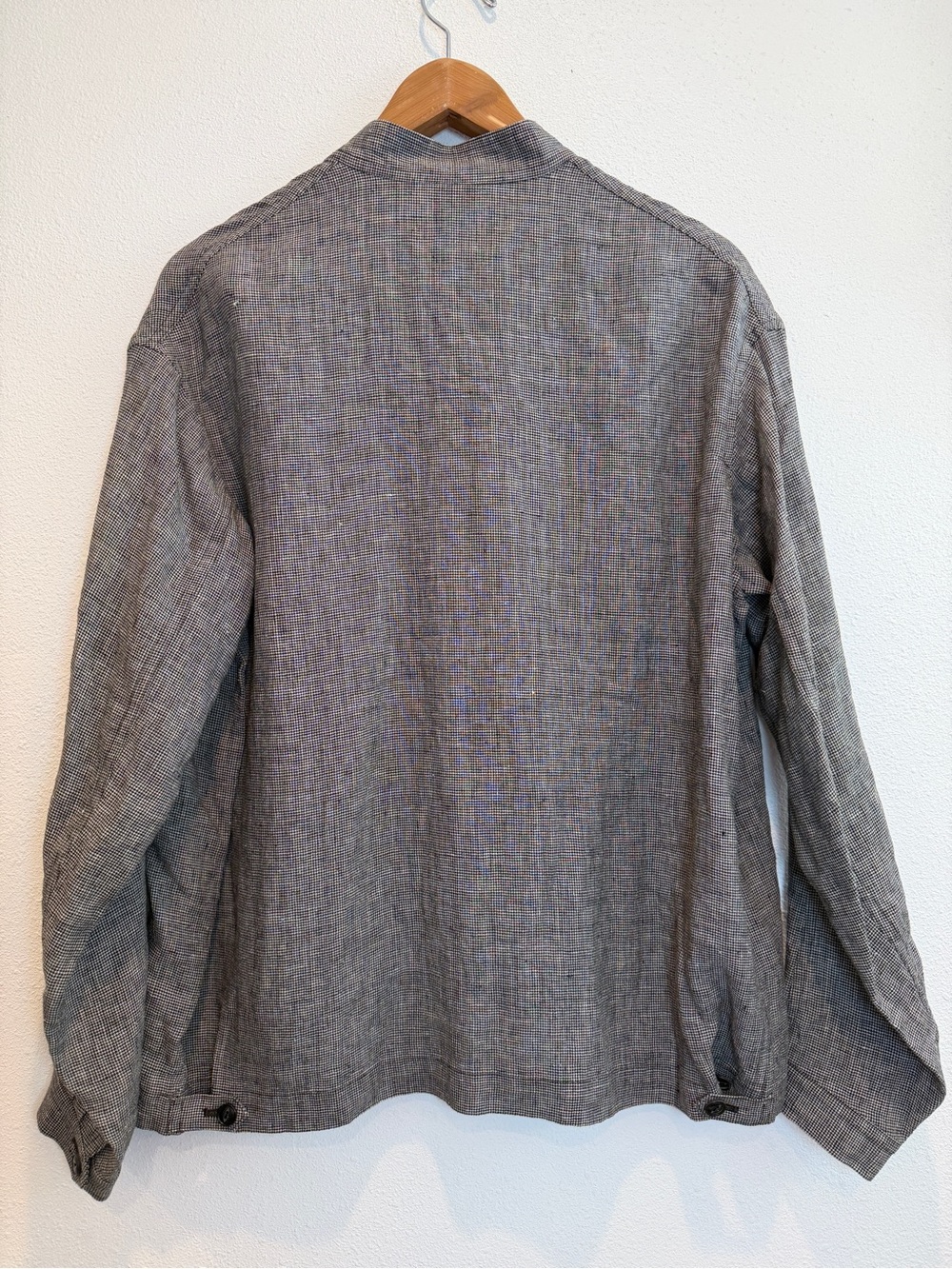 Men's Arts & Science 100% Lin Linen Made in Japan Size 1 Langenlook - Picture 2 of 5